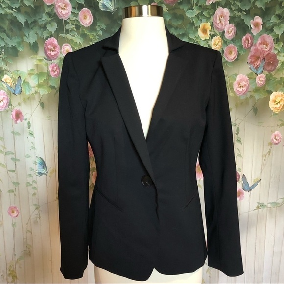 LAFAYETTE 148 Black Virgin Wool Blazer - Picture 7 of 7